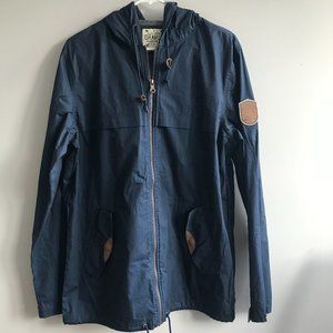 Dravus Navy Blue Full Zip Jacket